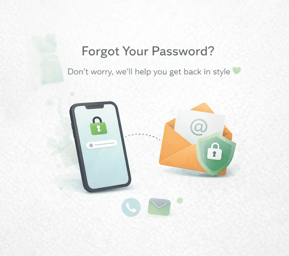 Forgot Password Page Image